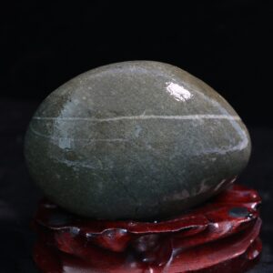 Chakra Flow Zen Stones – These Rounded River Pebbles Bring Grounding Energy, Peaceful Focus and Balance to Your Spiritual Practice, Meditation Garden or Sacred Corner in Any Room043