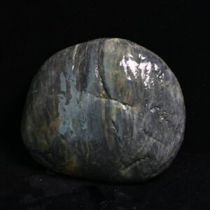 Smooth Gray Feng Shui Pebbles – Gentle River Stones for Thoughtful Gift Giving, Zen Garden Assembly, Meditation Energy Work, Emotional Healing and Creating Mindful Interiors with Flow051